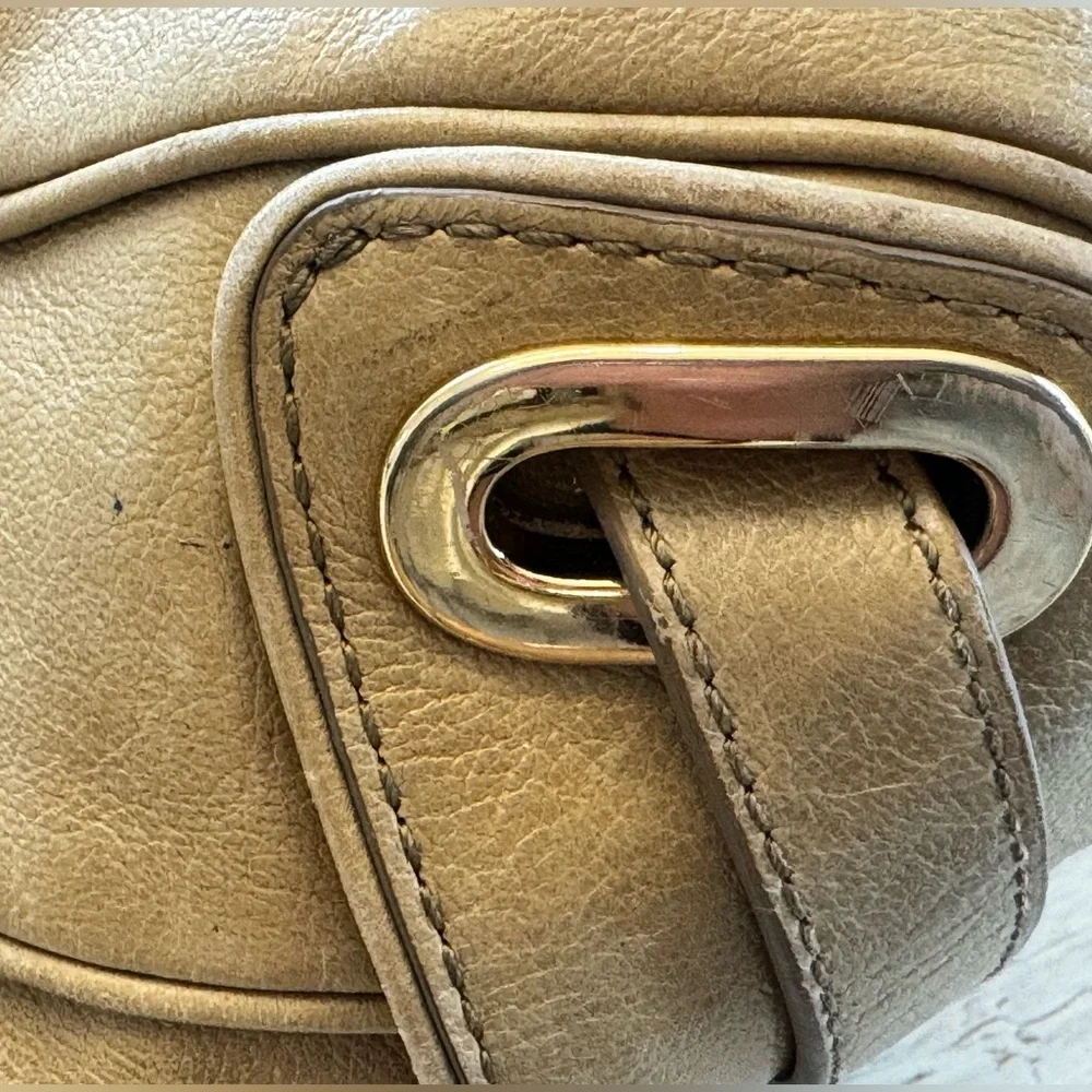 Kooba Large Leather Hobo Shoulder Bag Purse